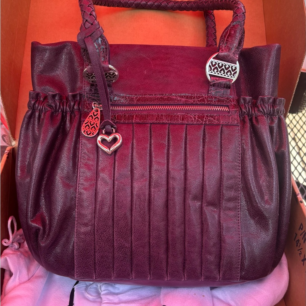 Brighton Lake Grape Shoulder Bag